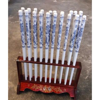 Bộ đũa thờ (sứ hoặc gỗ) - Đồ thờ