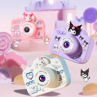 Máy ảnh kỹ thuật số Mini Kuromi, Cinnamoroll, Melody Camera kép 2000W Pixel độ phân giải cao, nhiều chức năng cho bé