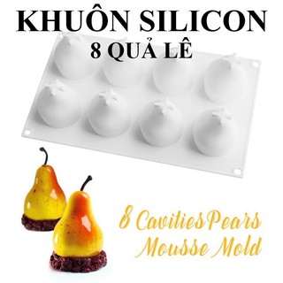 Khuôn sillicone bánh lạnh mousse QUẢ LÊ ( DANANGBAKINGTOOL 2504.012)