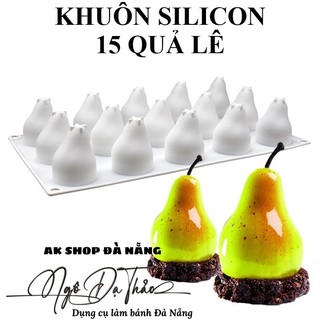 Khuôn sillicone bánh lạnh mousse QUẢ LÊ ( DANANGBAKINGTOOL 2504.012)
