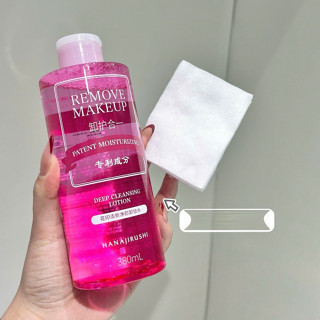  Tẩy trang Hanajirushi làm sạch dưỡng ẩm sâu không chứa dầu  không chứa cồn 