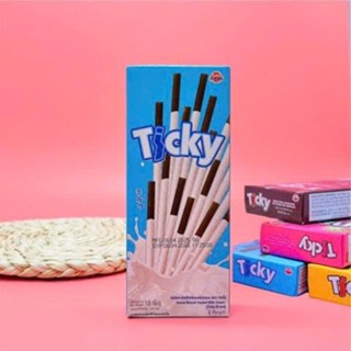  Combo 12 Hộp Bánh Que Ticky Socola Sữa Thái Lan Bánh Que Phủ Kem   Hộp 20g  6 que  Ăn vặt mẹ ún 