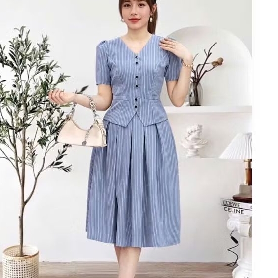 Set công sở cao cấp có túi