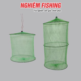 Giỏ Đựng Cá Tôm Tép Độ Bền Cao, Tiện Lợi Gấp Gọn Dễ Mang Theo ( # GIỎ ĐỰNG CÁ )
