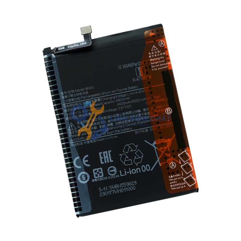 Pin thay thế cho Xiaomi Redmi Note 9S M2003J6A1G (BN55) 5020mAh Zin