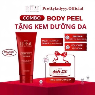  Peel Body Tái Tạo Da Toàn Thân peel nách thay da sinh học giúp làm sáng các vùng da trắng sáng mịn màng tặng kem 