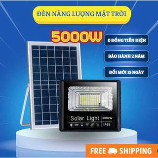  ĐÈN NĂNG LƯỢNG MẶT TRỜI SOLAR LIGHT 5000W Gía Sale chỉ còn:299k  1 bộ Thiết kế SIÊU BỀN –SIÊU SÁNG – LẮP ĐẶT ĐƠN GIẢN 