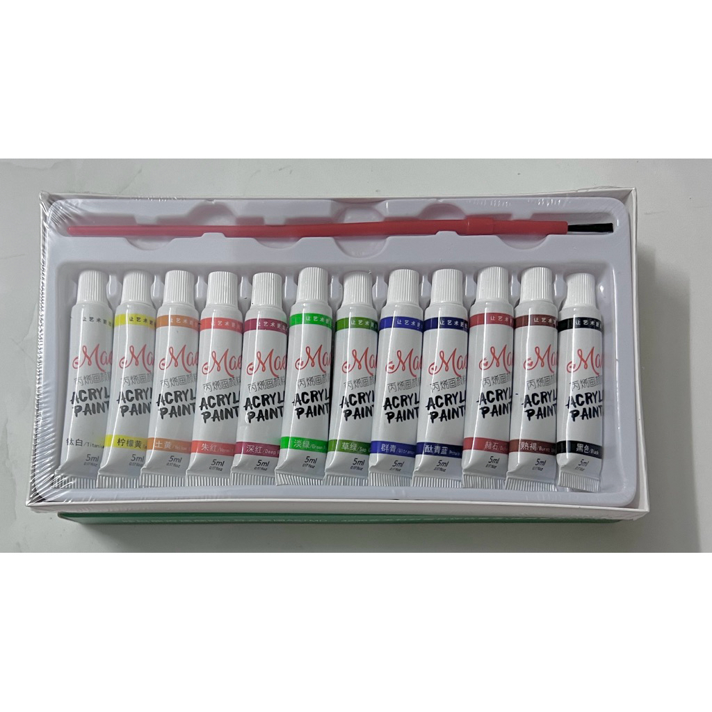 Màu acrylic 12 màu