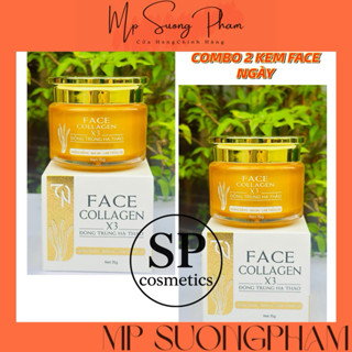 COMBO 2 KEM FACE NGÀY COLLAGEN X3 ĐÔNG TRÙNG HẠ THẢO 