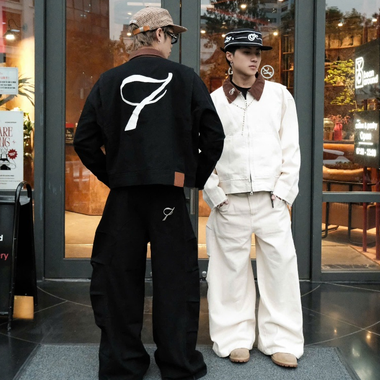 Áo Khoác Kaki New“7” CROP KAKI JACKET NEWSEVEN NAK.434