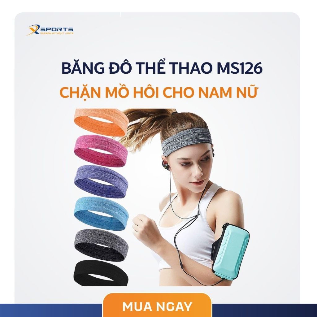 XSPORTS - BĂNG ĐÔ THỂ THAO CHẶN MỒ HÔI - MS126