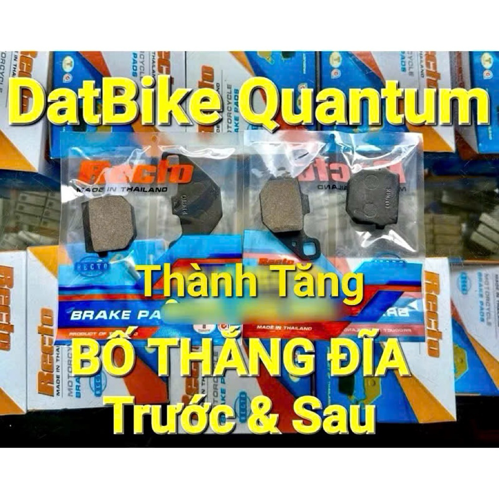 Bố thắng xe máy điện DatBike Quantum S0,S1S2,S3 Recto Thailand