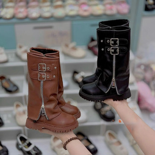 Boot cổ nhún 2 khuy  cho bé gái siêu xinh size 27-37