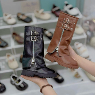 Boot cổ nhún 2 khuy  cho bé gái siêu xinh size 27-37