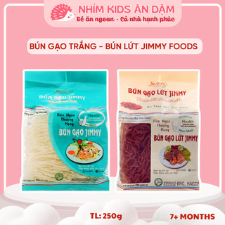   Date T9 2026  Bún Gạo Sạch Jimmy Xuất Khẩu Châu Âu Non GMO - Gluten Free - EatClean Ăn Dặm 