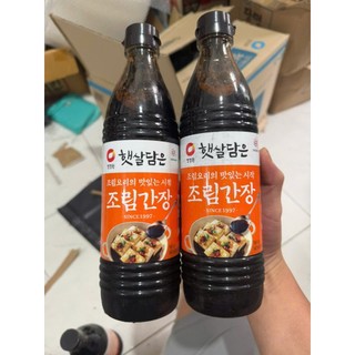 Xì Dầu, Nước Tương Dùng Xào , Kho , Rim Hàn Quốc 500ML, 840ml, 1,7l - 조림간장