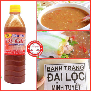 Mắm nêm dì cẩn 500ml loại chai đặc biệt đặc sản đà nẵng