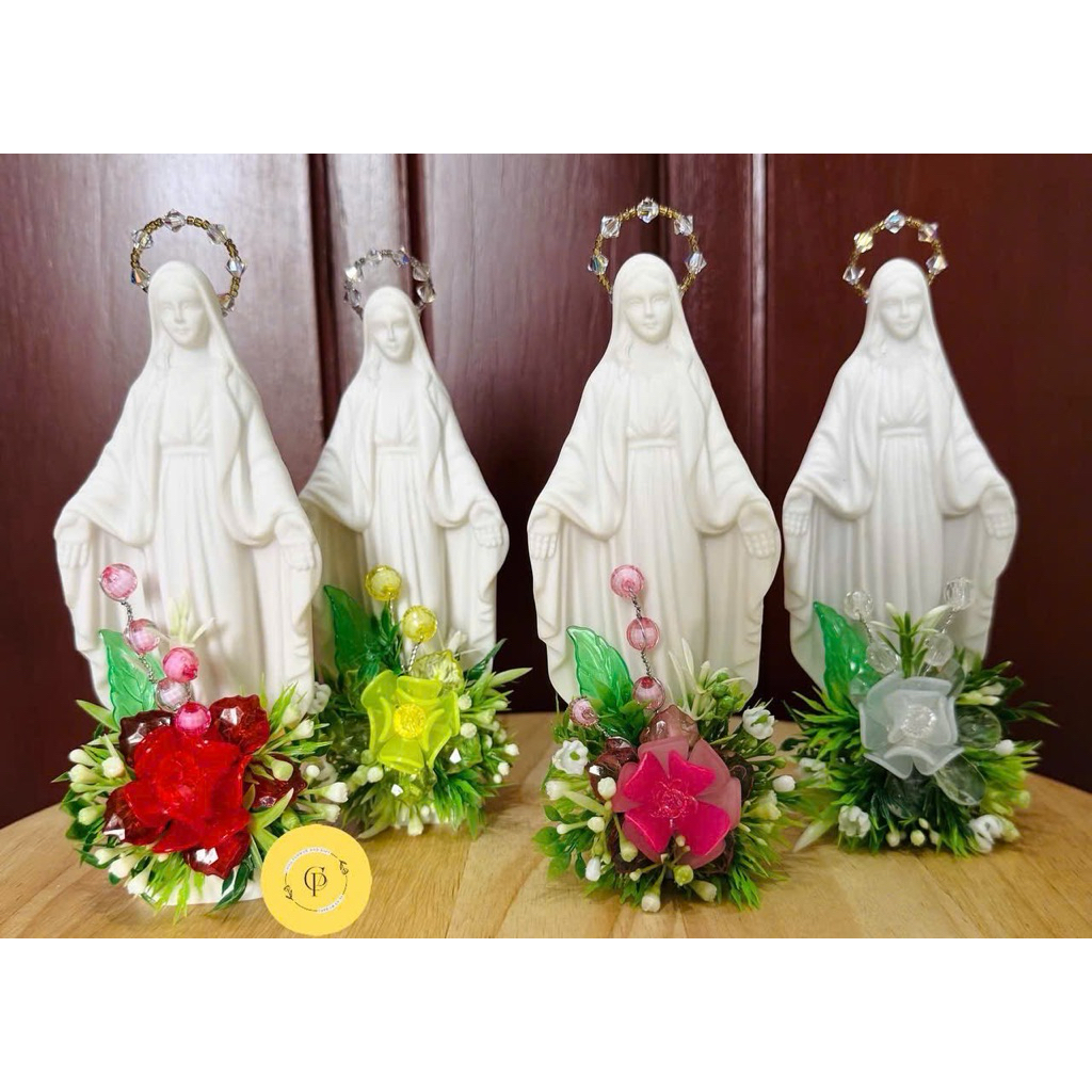 Tượng đá Đức Mẹ Fatima,Ban ơn 15cm
