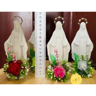 Tượng đá Đức Mẹ Fatima,Ban ơn 15cm