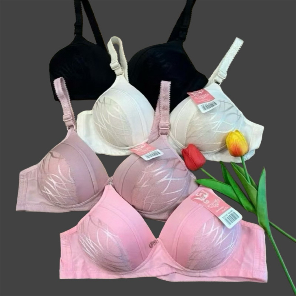 Combo 3 áo ngực mút mỏng không gọng cho mẹ cho bà s38-40