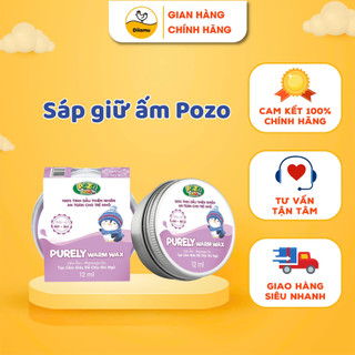 [CHÍNH HÃNG] Sáp Giữ Ấm Pozo lọ 12ml Cho Bé chính hãng - Dilamu