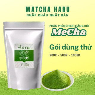  Matcha Haru nhập khẩu Nhật Bản 20gr - 50gr - 100gr 