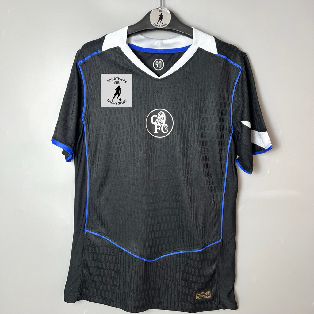 Chelsea Đen mùa 25/26-Áo Bóng Đá bản PLAYER hàng Thái cao cấp-Chỉ có áo