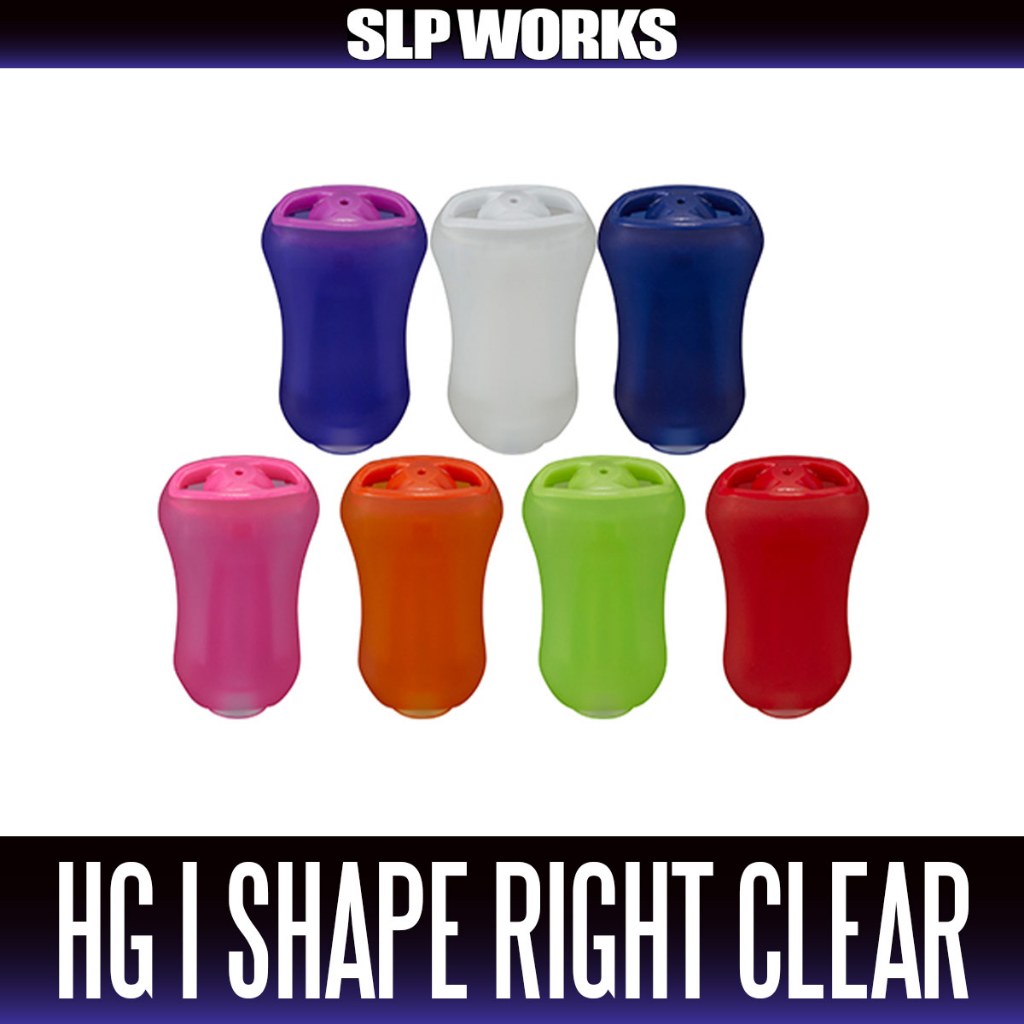 [DAIWA/SLP WORKS] RCS High Grip I Shape Light Clear Knob
