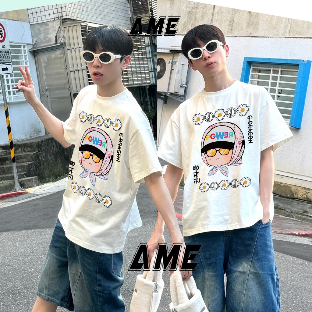 Áo Thun G-Dragon Đu Trend, Áo Phông G-Dragon Cao Cấp Chất Cotton 250g Cam Kết Đẹp