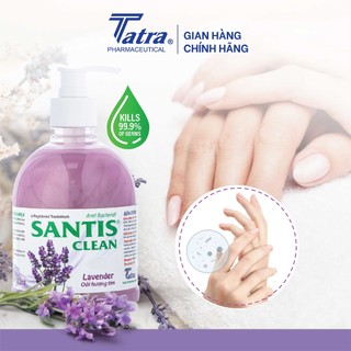 [Chai 500ml] Sữa rửa tay Santis Clean [Hương Lavender] - Tatra