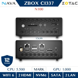 Mini PC Intel N100 Zotac Nano Zbox-CI337 12th Tiny DDR5