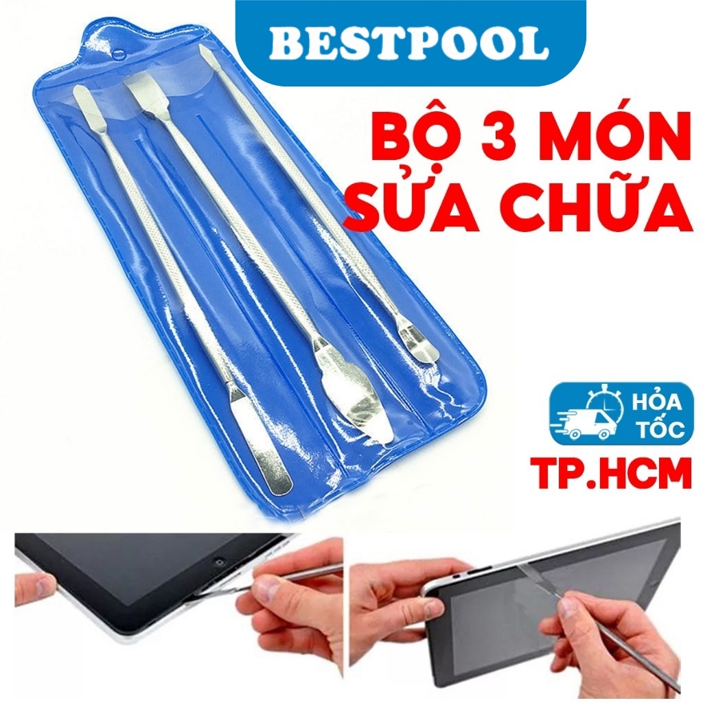 Bộ 3 món sửa chữa thanh xà beng cậy màn điện thoại, laptop
