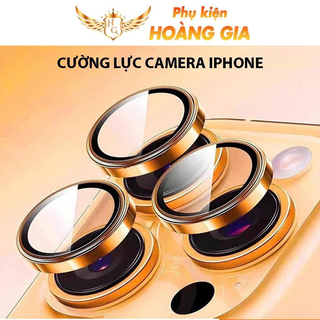 Kính Cường Lực Bảo Vệ Camera iPhone 17 Pro Max 16 Pro max – Miếng Dán Camera Sau Chống Rơi Vỡ Chống Trầy Xước (Bộ 3 măt)