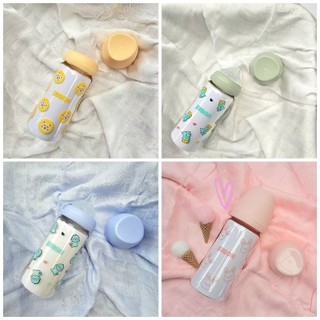 [⚡Giá sale] Bình sữa chính hãng JUBON nhựa PPSU cao cấp, an toàn 170ml & 270ml - Núm ti siêu mềm tự nhiên