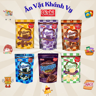  COMBO SNACK nhân kem OISHI PILLOWS đủ vị - HÀNG CHÍNH HÃNG 