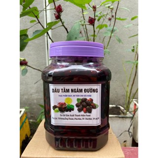  Dâu tằm đà lạt ngâm đường phèn Hủ 2 kg hàng chuẩn loại 1 Dâu ngâm còn nguyên trái. 