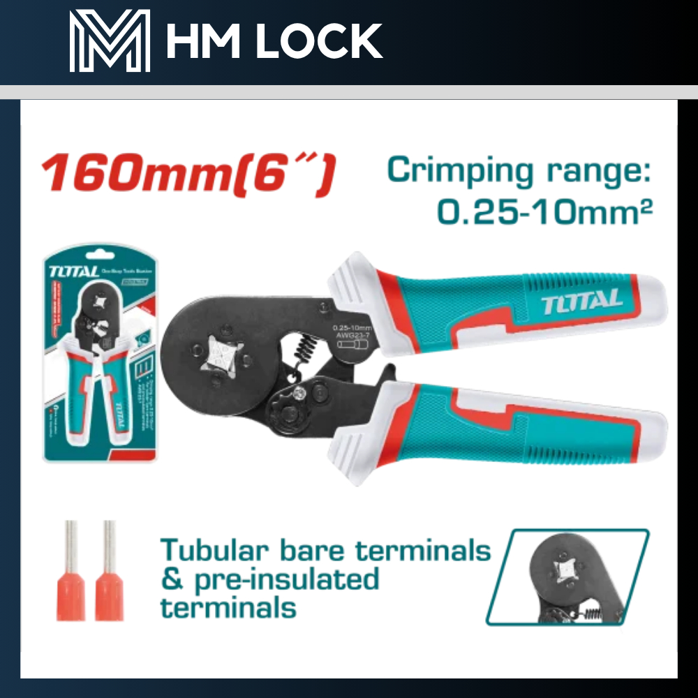 [NEW] KỀM BẤM COS ĐẦU DÂY CÁCH ĐIỆN AWG23-7 TOTAL THCPG2510 - HÀNG CHÍNH HÃNG