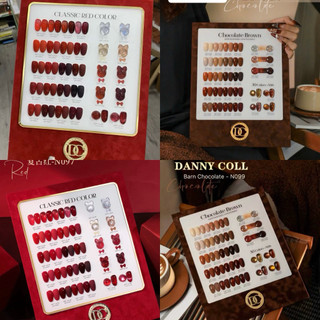 Set Nâu/Đỏ Danny coll 30 màu tặng kèm bảng màu