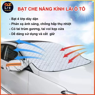   SIÊU RẺ  Tấm bạt che nắng kính lái ô tô miếng che chắn thiết bị chống nắng bảo vệ kính lái nội thất xe hơi oto 