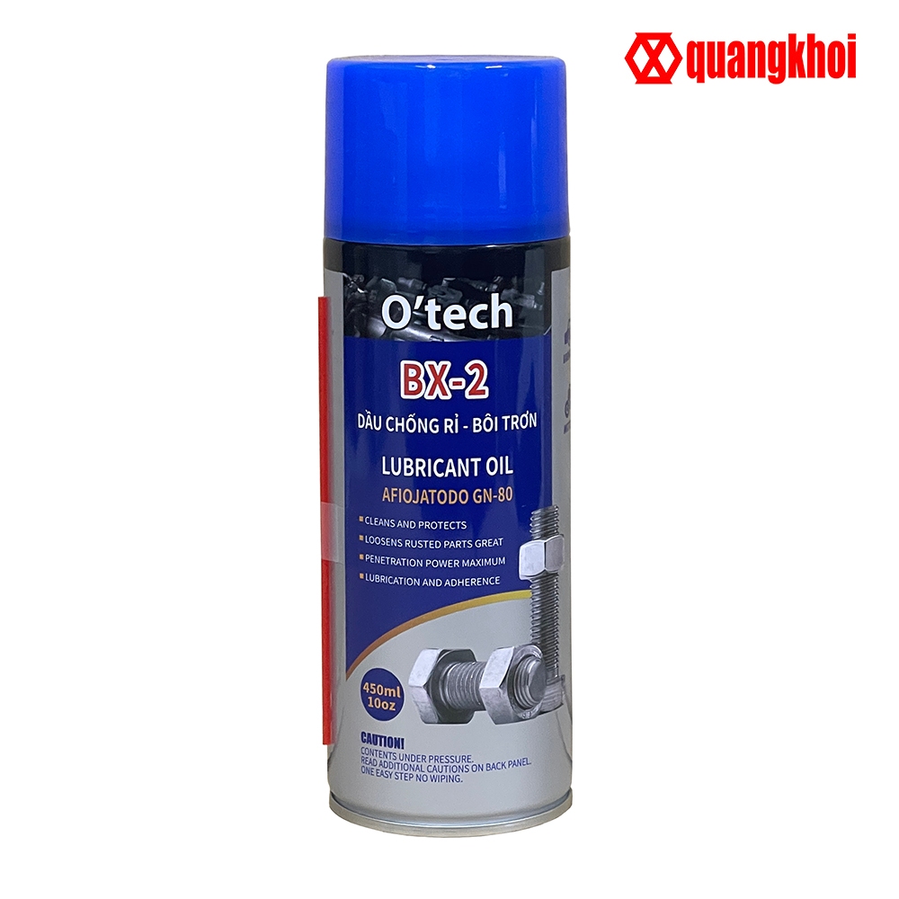 Dầu Chống Rỉ Sét & Bôi Trơn BX-2 O’tech Lubricant Oil