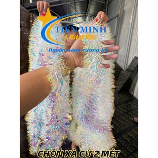 (Hỏa tốc) Dây kim tuyến loại 1 dài 2m, dây đui chồn xanh, xà cừ, chồn tuyết, phụ kiện,cây thông noel