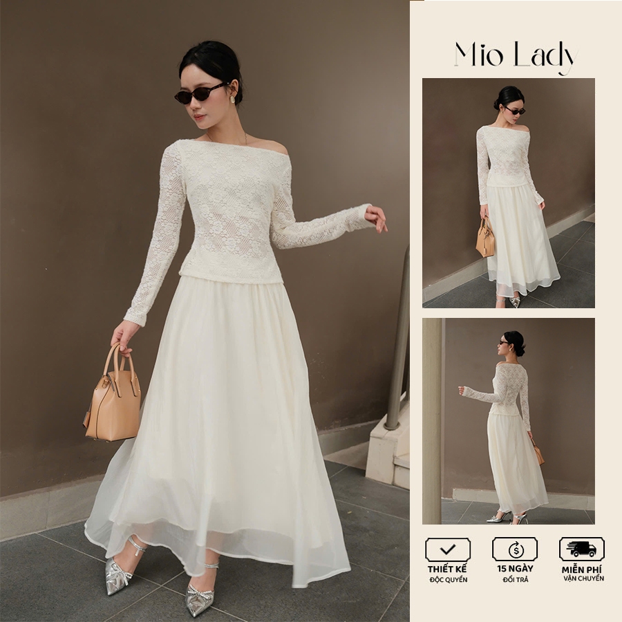 Chân Váy Voan Tơ Dáng Dài May 3 Lớp – Thanh Lịch, Nữ Tính, Tôn Dáng MioLady | BigBuy360 - bigbuy360.vn