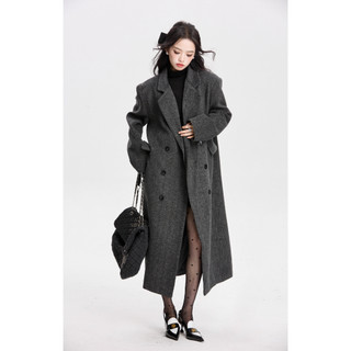  Áo Khoác Blazer Cổ Vest Nữ Dáng Dài Form Rộng Tay Dài Cổ Bẻ Phong Cách Hàn Quốc Đi Chơi Đi Làm Cheeryfree 2471 