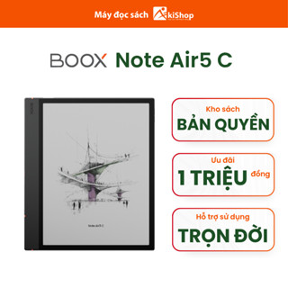 Máy đọc sách BOOX Note Air5 C (10.3 inch) màn hình màu Kaleido 3, Android 15 kèm bút Pen 3 mới nhất
