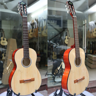  Đàn Guitar 3 4 Classic Gỗ Thịt Cỡ Nhỏ Trẻ Em Du Lịch Dài 98cm Có Ty Vinaguitar VG-BabyXXEM- tặng kèm phụ kiện 
