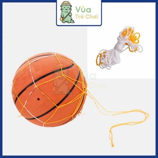 Bộ Lưới Đựng Và Kim Bơm Quả Bóng Đá Rổ Chuyền Lưới Đựng Banh Các Loại Kim Bơm Phụ Kiện Thể Thao