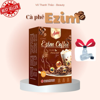 [COMBO 2 HỘP] CÀ PHÊ HOÀ TAN EZIM / 2HỘP 30 GÓI TIỆN LỢI kèm chai pha 100ml