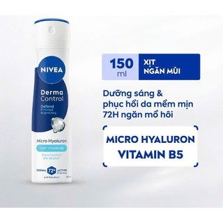 Xịt Nivea Ngăn Mùi Nữ 150ml