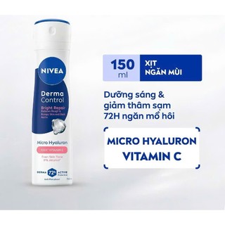 Xịt Nivea Ngăn Mùi Nữ 150ml