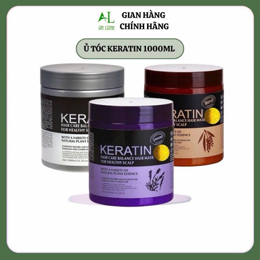 Ủ TÓC KERATIN COLLAGEN 1000ML - Ủ HẤP TÓC DƯỠNG CHẤT KERATIN TỰ NHIÊN